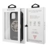 Чехол Guess 4G Circle Logo Hard TPU для iPhone 11 Pro Max, черный