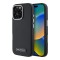 Karl Lagerfeld для iPhone 16 Pro Max чехол PU-кожа Grained Full Wrapped черный (MagSafe)