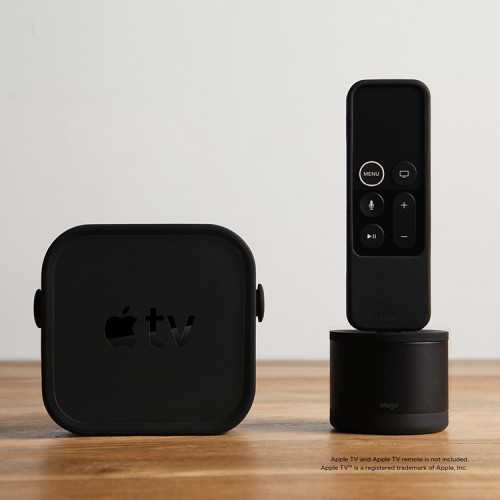 Держатель-крепление Elago Multi Mount для приставки Apple TV 4K, (2021/2017/2015), цвет: черный