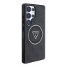 Guess для Galaxy S25 Ultra чехол PC/TPU 4G Glitter Metal Camera Hard Black (MagSafe)