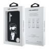 Karl Lagerfeld для Galaxy S25+ чехол Liquid Silicone NFT Graffiti Karl Ikonik Hard Black (MagSafe)