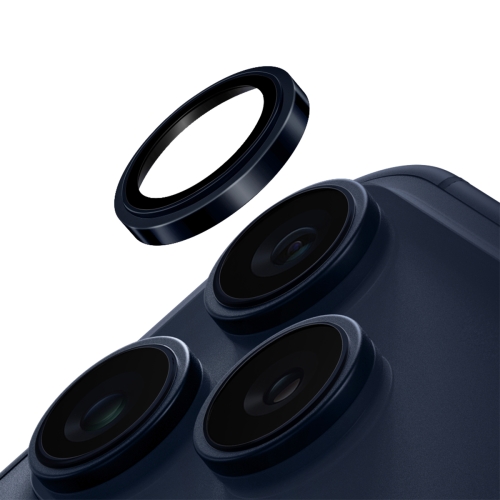Uniq стекло для iPhone 17 Pro/17 Pro Max OPTIX Camera Lens PRIME Sapphire Stainless steel Navy