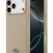 Lacoste для iPhone 17 Pro Max чехол PVC Metal Lacquer logo Hard Taupe (MagSafe)