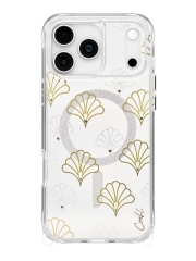 Uniq для iPhone 17 Pro Max чехол COEHL IML Maree Sparkling Silver (MagSafe)