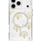 Uniq для iPhone 17 Pro Max чехол COEHL IML Maree Sparkling Silver (MagSafe)