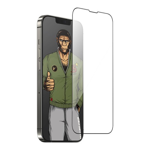 Защитное стекло BLUEO Silk Full Cover Narrow для iPhone 13 Pro Max/14+, тонкая рамка