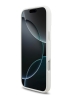 Karl Lagerfeld для iPhone 17 Pro чехол Liquid silicone NFT Karl Ikonik Metal pin & Camera Hard White