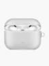 Uniq для Airpods Pro 3 чехол Glase TPU case with carabin Glossy Clear