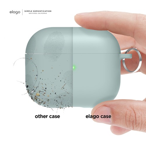 Чехол Elago Liquid silicone Hang для AirPods 3 (2021), Mint