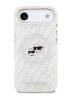 Karl Lagerfeld для iPhone Air чехол IML NFT Karl&Choup Head on logo Metal Cam Hard Grey (MagSafe)
