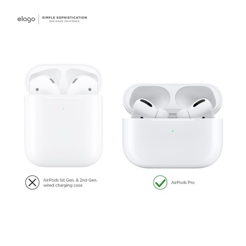 Накладки Elago EarBuds Cover для AirPods Pro (2019), белые (6 пар)