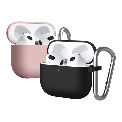 Чехол BlueO Soft silicone для AirPods 3 (2021), розовый