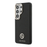 Guess для Galaxy S26 Ultra чехол PU Grained 4G Diamond metal logo & Camera Hard Black (MagSafe)