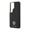 Guess для Galaxy S26 Ultra чехол PU Grained 4G Diamond metal logo & Camera Hard Black (MagSafe)