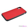 Кожаный чехол Toria TOGO Hard для iPhone XR, красный