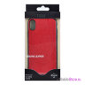 Кожаный чехол Toria TOGO Hard для iPhone XR, красный