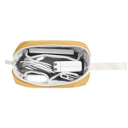 Папка Tomtoc TheHer Jelly Laptop Sleeve Kit 2-in-1 A23 для Macbook Pro/Air 14-13", желтая