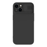 Nillkin для iPhone 15 чехол CamShield Silky Silicone Classic Black