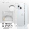 Elago для iPhone 15 Plus чехол HYBRID (pc/tpu) Clear