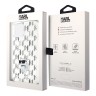 Karl Lagerfeld для iPhone 15 чехол PC/TPU Monogram NFT Choupette Hard Transparent