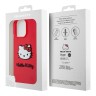 Hello Kitty для iPhone 15 Pro Max чехол 3D Rubber Kitty Head Hard Magenta
