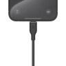 Energea Кабель Bazic GoCharge Weave USB-C to USB-C 60W 480 Mbps Soft braided Black 1.5m