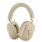 Guess наушники беспроводные накладные Bluetooth Headphones PU Saffiano Triangle Metal Logo Gold
