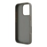 DKNY для iPhone 16 Pro Max чехол PU Checkered Printed stripes Metal logo Hard Beige