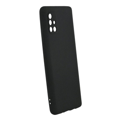 Чехол NewLevel Fluff TPU Hard для Galaxy A51 5G, черный