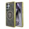 Guess для Galaxy S25 Ultra чехол PC/TPU 4G Glitter Metal Camera Hard Brown (MagSafe)