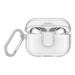Uniq для Airpods Pro 2 чехол Glase PRO TPU Lock case Glossy Clear
