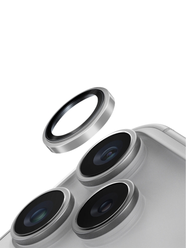 Uniq стекло для iPhone 17 Pro/17 Pro Max OPTIX Camera Lens PRIME Sapphire Stainless steel Silver