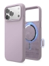 Elago для iPhone 17 Pro чехол Magnetic Silicone Soft Purple (MagSafe)
