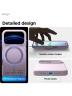 Elago для iPhone 17 Pro чехол Magnetic Silicone Soft Purple (MagSafe)